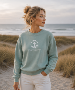Ladies-Sweater Mint "Anker"