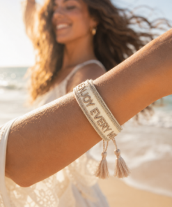 ENJOY EVERY MOMENT-  das Reminder-Statement-Armband